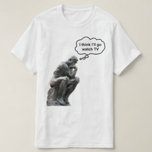 Camiseta Estatua del Pensador de Rodin - Creo que iré a ver