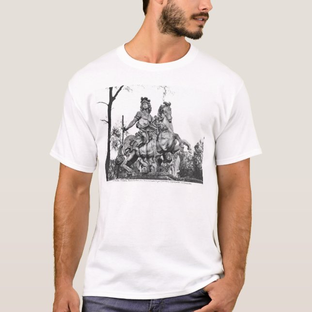 Camiseta Estatua ecuestre de Louis XIV (Anverso)