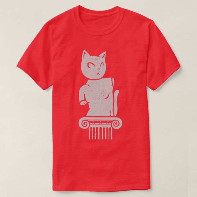 Camiseta Estatua gata griega Venus De Milo Venus de Meowlo (Diseño del anverso)