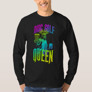 Camiseta Estatua Gótica De Liberty Skeleton