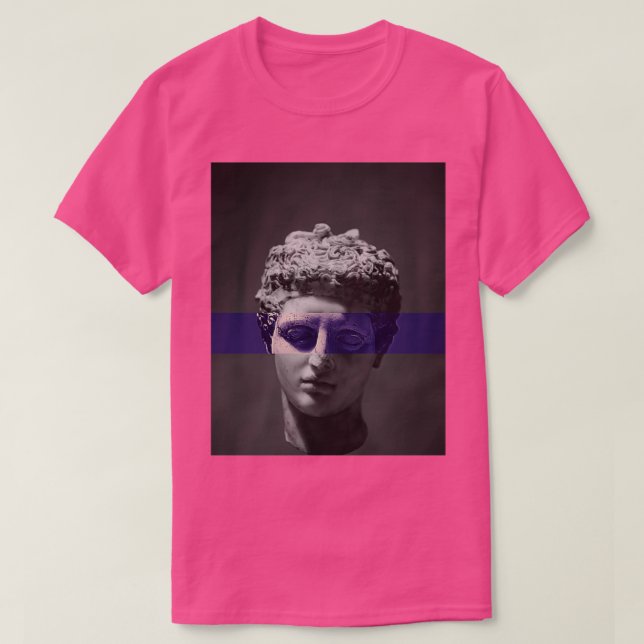 Camiseta Estatua griega 2 (Diseño del anverso)