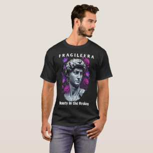 Camiseta Estatua griega estética David Flores Frágilera
