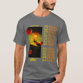 Camiseta Estatua griega estética eclipsa Outrun tres eclips