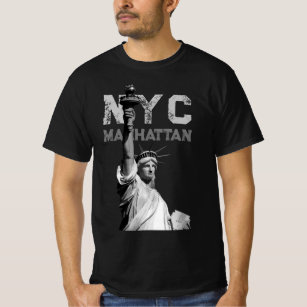 Camiseta Estatua moderna de la libertad de té Nyc Manhattan