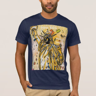 Camiseta Estatua Patriótica de la Libertad ilustracion 4 de