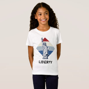 Camiseta Estatua Patriótica Estadounidense de Libertad Dolo