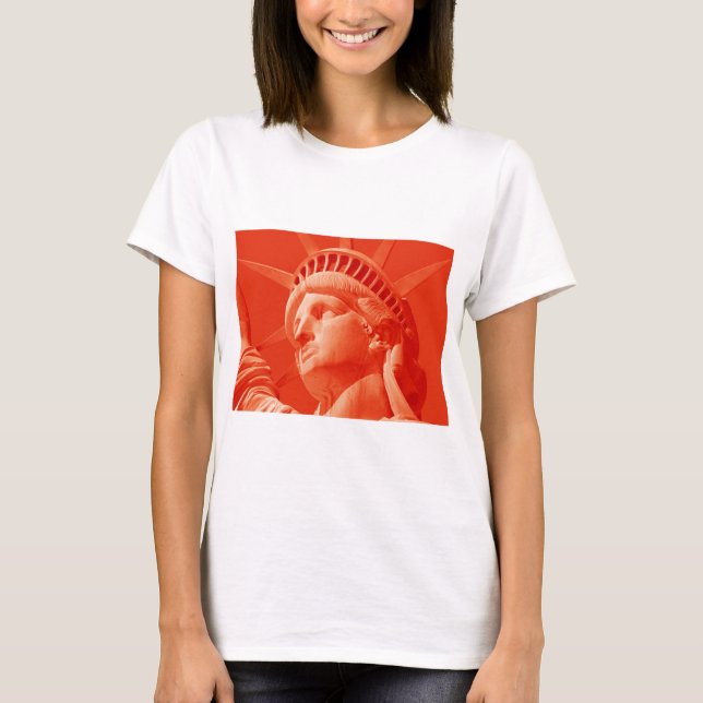Camiseta Estatua Roja de la Libertad (Anverso)