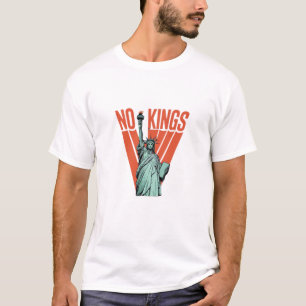 Camiseta Estatua Sin Reyes De Protesta Clásico Americano