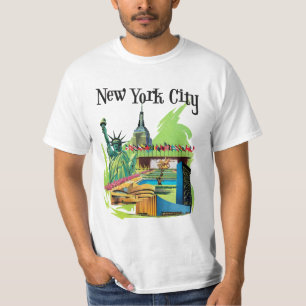 Camiseta Estatua vintage de la ciudad de Nueva York