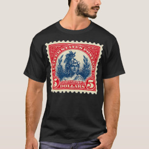 Camiseta Estatua vintage del sello de la libertad de 1923
