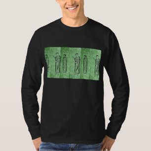 Camiseta Estatuas medievales de Grunge