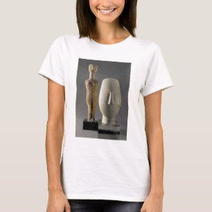 Camiseta (Estatuilla con los brazos cruzados, Cycladic de