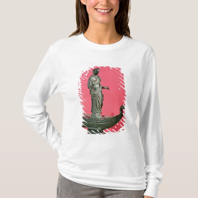 Camiseta Estatuilla de la diosa Sequana (Anverso)