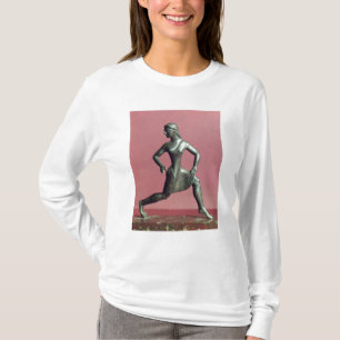 Camiseta Estatuilla de un funcionamiento del chica,
