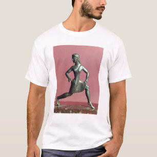 Camiseta Estatuilla de un funcionamiento del chica,