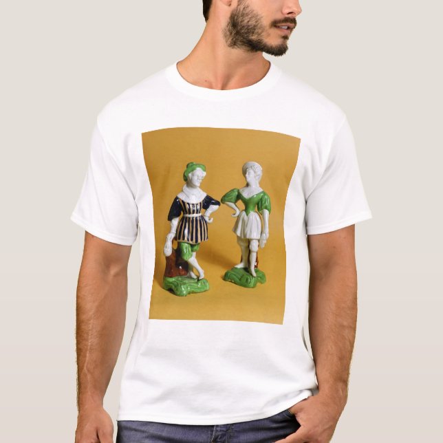 Camiseta Estatuillas de Rockingham del Commedia (Anverso)