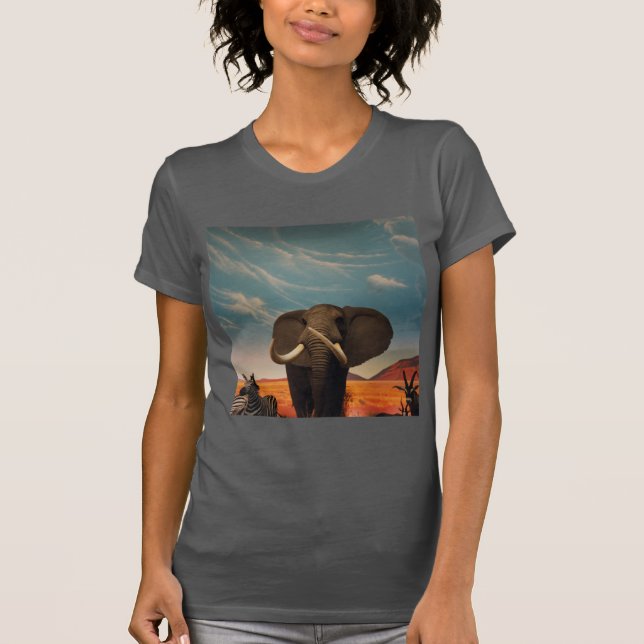 Camiseta Estatura majestuosa (Anverso)