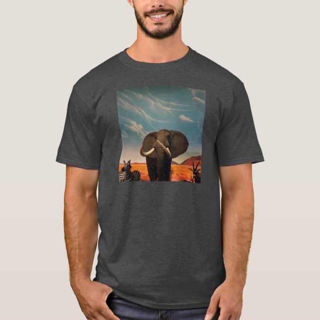 Camiseta Estatura majestuosa (Anverso)