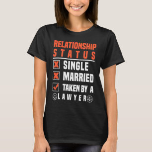 Camiseta Estatuto De Relación De Abogado Adoptado Por Un Ab