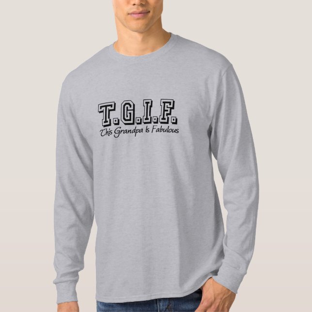 Camiseta Este abuelo es fabuloso (Anverso)