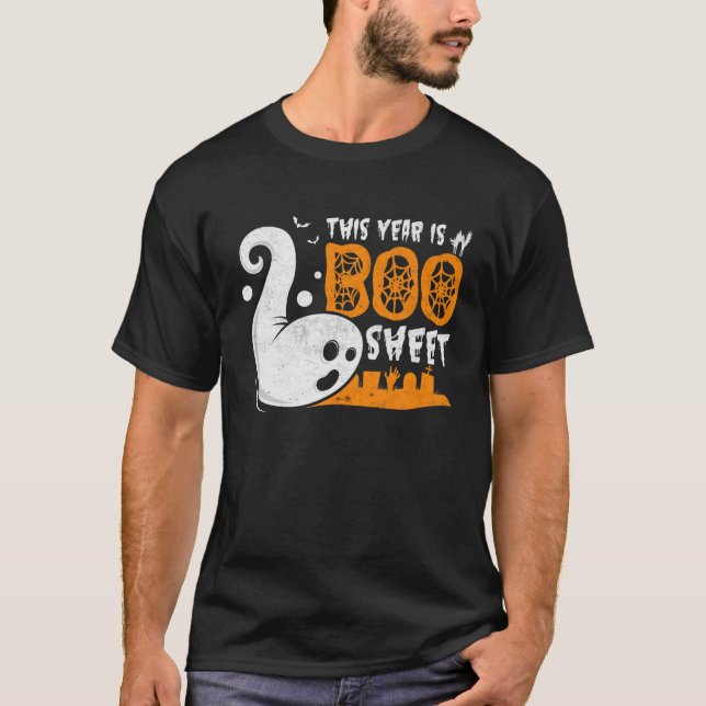 Camiseta Este año es un regalo de meme de Fantasma Hallowee (Anverso)