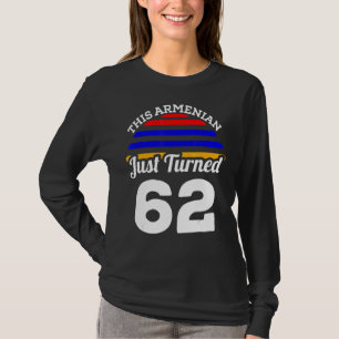Camiseta Este armenio acaba de cumplir 62 años en Armenia