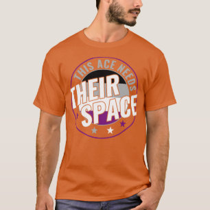 Camiseta Este As Asexual Necesita su espacio Divertido LGBT