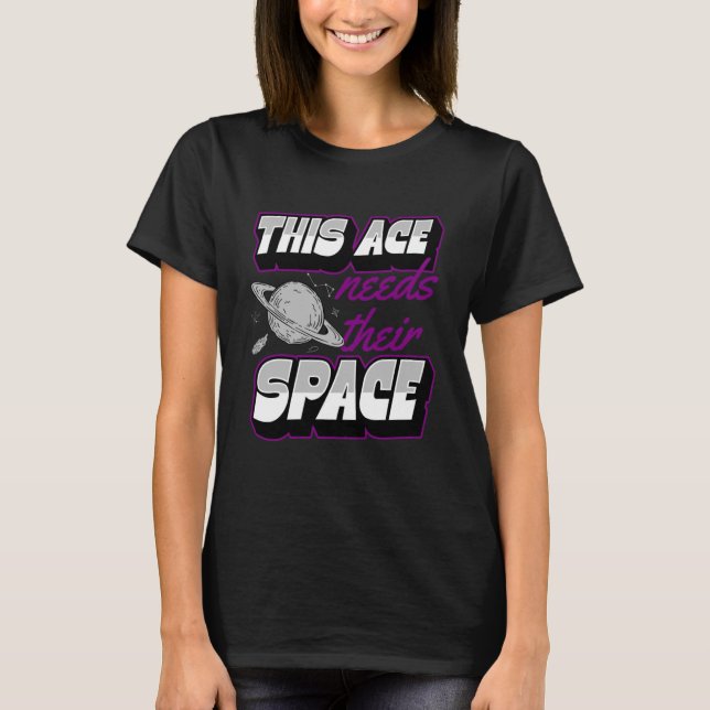 Camiseta Este As Necesita su espacio de espacio para el org (Anverso)