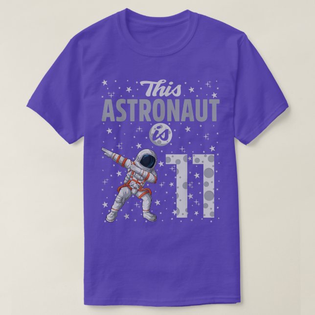 Camiseta Este astronauta es 11 astronauta de Dabbing (Diseño del anverso)