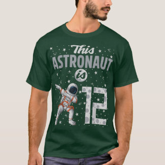 Camiseta Este astronauta tiene 12 años y es astronauta