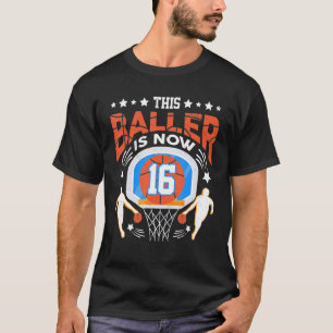 Camiseta Este Baller Es Ahora 16 Baloncestistas Jugador 16