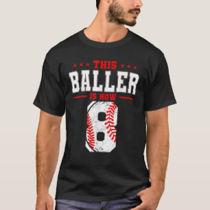 Camiseta Este Baller Es Ahora Un Día De Juicio De Béisbol D