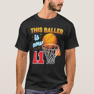 Camiseta Este Baller Tiene Ahora 11 Años.