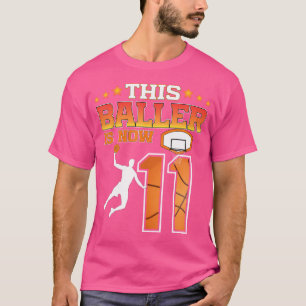 Camiseta Este Baller Tiene Ahora 11 Años De Edad.
