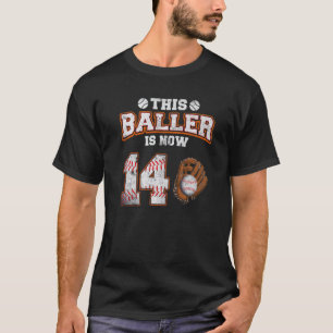 Camiseta Este Baller tiene ahora 14 años y 14 años. Baseb