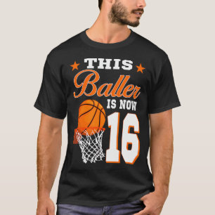 Camiseta Este Baller Tiene Ahora 16 Años De Edad En Balonce