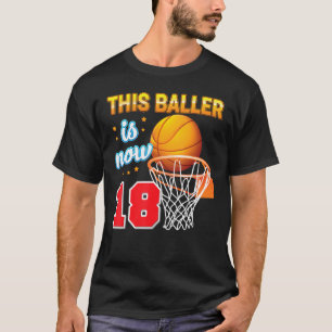 Camiseta Este Baller Tiene Ahora 18 Años De Edad.