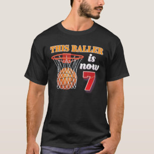 Camiseta Este Baller Tiene Ahora 7 Años De Edad