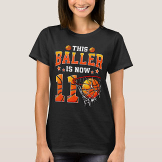 Camiseta Este Baloncestista Cumple 11 Años Regalo Para Cump