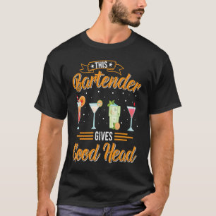 Camiseta Este Barman Ofrece Una Buena Cabeza Que Impide Coc