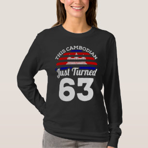 Camiseta Este camboyano acaba de cumplir 63 años en Camboya