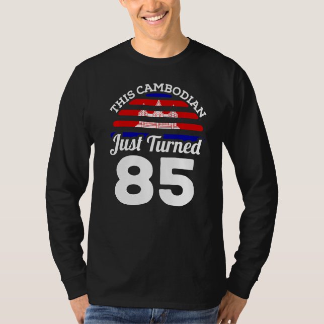 Camiseta Este camboyano acaba de cumplir 85 años en Camboya (Anverso)
