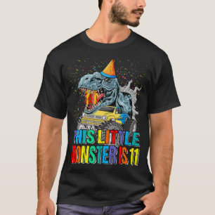 Camiseta Este Camión Monstruo Es El Cumpleaños 11