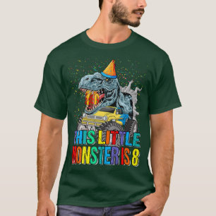 Camiseta Este Camioncito Monstruo Es 8 Años