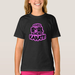 Camiseta Este Chica conoce a Karate