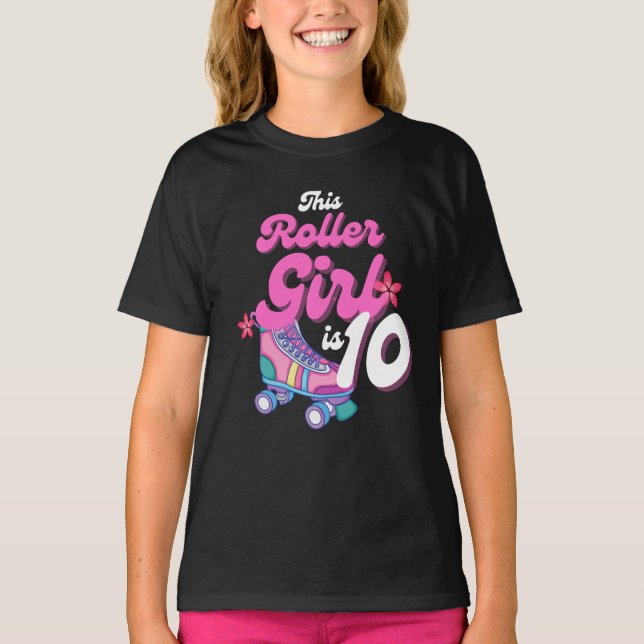 Camiseta Este Chica De Roller Es Una Idea De Regalo De Pati (Anverso)