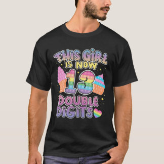 Camiseta Este Chica Es Ahora De 13 Dígitos Dobles 13º Cumpl