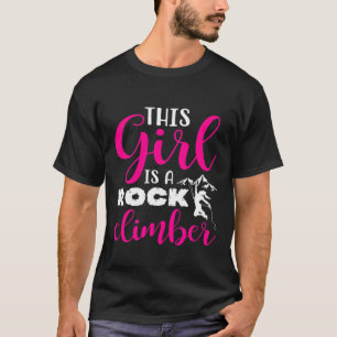 Camiseta Este Chica Es Un Escalador De Rock