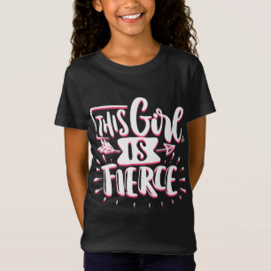 Camiseta Este Chica Es Un Feroz Empoderamiento Chica