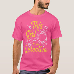 Camiseta Este Chica Es Un Investigador De Investigación Pri